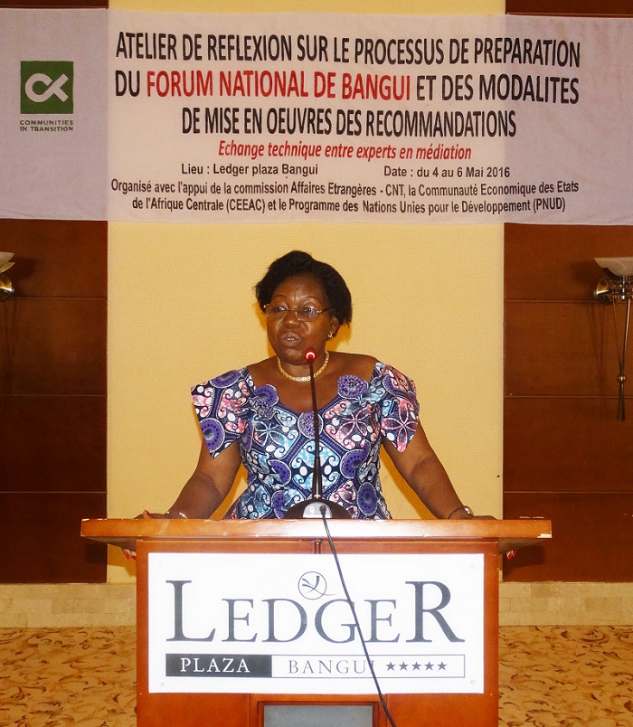 Marie Noëlle KOYARA,  Comité de Pilotage et de Suivi des Accords post-Brazzaville